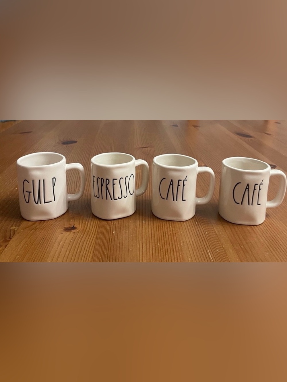 Rae Dunn Espresso Mugs